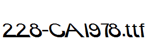 fonts 228-CAI978.ttf