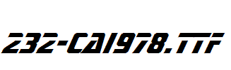 fonts 232-CAI978.ttf