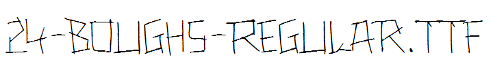 fonts 24-boughs-Regular.ttf