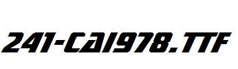 fonts 241-CAI978.ttf