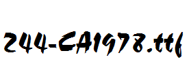 fonts 244-CAI978.ttf