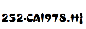 fonts 252-CAI978.ttf