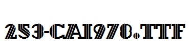 fonts 253-CAI978.ttf