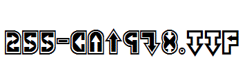 fonts 255-CAI978.ttf