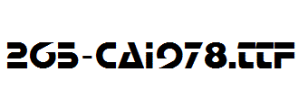 fonts 265-CAI978.ttf