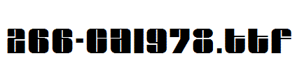 fonts 266-CAI978.ttf