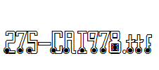 fonts 275-CAI978.ttf