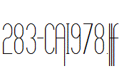 fonts 283-CAI978.ttf