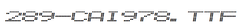 fonts 289-CAI978.ttf