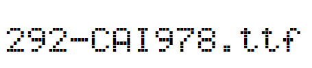 fonts 292-CAI978.ttf