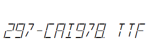 fonts 297-CAI978.ttf