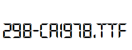 fonts 298-CAI978.ttf