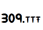 fonts 309.ttf