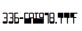 fonts 336-CAI978.ttf