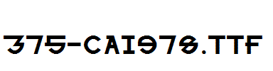 fonts 375-CAI978.ttf