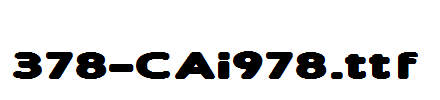 fonts 378-CAI978.ttf