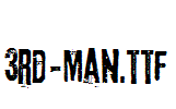 fonts 3rd-Man.ttf
