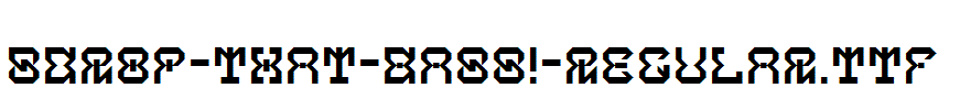 fonts 5Drop-That-Bass!-Regular.ttf