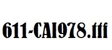 fonts 611-CAI978.ttf