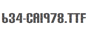 fonts 634-CAI978.ttf