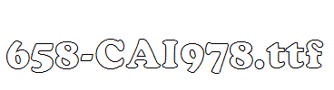 fonts 658-CAI978.ttf