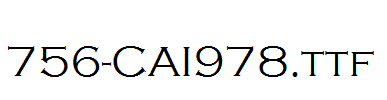 fonts 756-CAI978.ttf