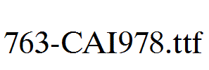 fonts 763-CAI978.ttf