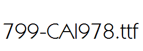 fonts 799-CAI978.ttf