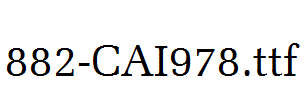 fonts 882-CAI978.ttf