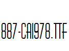 fonts 887-CAI978.ttf