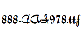 fonts 888-CAI978.ttf