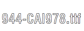 fonts 944-CAI978.ttf