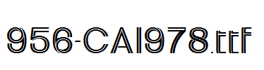 fonts 956-CAI978.ttf