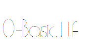 fonts O-Basic.ttf