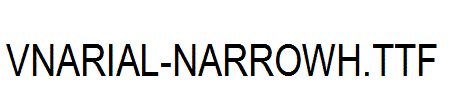 fonts VnArial-NarrowH.ttf