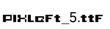 PIXleft_5.ttf