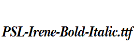 PSL-Irene-Bold-Italic.ttf