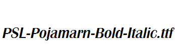 PSL-Pojamarn-Bold-Italic.ttf