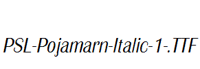 PSL-Pojamarn-Italic-1-.ttf