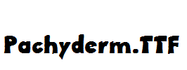 Pachyderm.TTF
