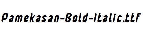 Pamekasan-Bold-Italic.ttf