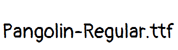 Pangolin-Regular.ttf