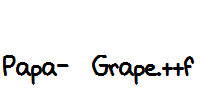 Papa-Grape.ttf