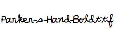 Parker-s-Hand-Bold.ttf
