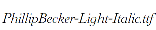 PhillipBecker-Light-Italic.ttf