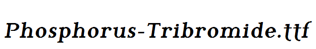 Phosphorus-Tribromide.ttf