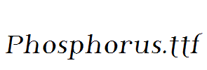 Phosphorus.ttf