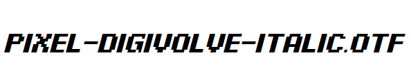 Pixel-Digivolve-Italic.otf