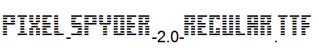 Pixel-Spyder-2.0-Regular.ttf