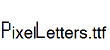 PixelLetters.ttf